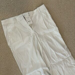 White linen pants brand new with tags